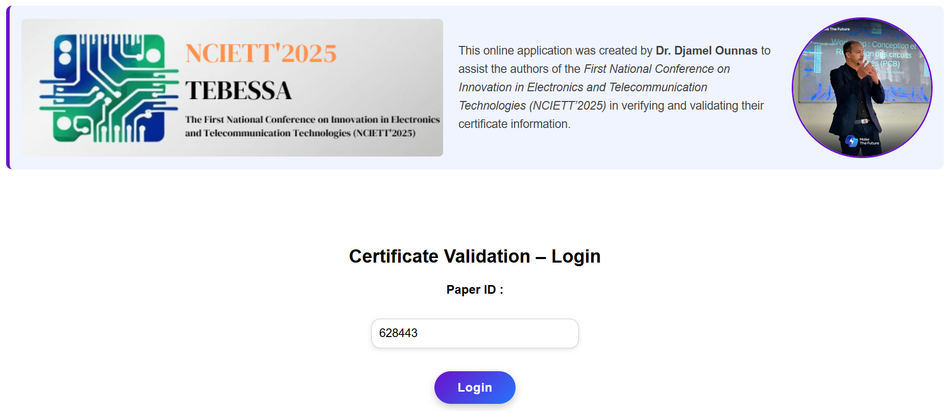 Step 1 – Login